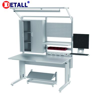 China Detall machinery repair shops. Adjustable Esd Antistatic Standard I Shaped Workbench for sale