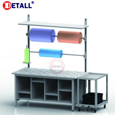 China CLOTHING Detall- Packing center / table with packing box divider for sale