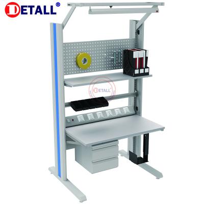 China Detall- Lathe Line DINING TABLE Electronic Esd Woodworking Benches Anti-Static Workshop Steel Table for sale