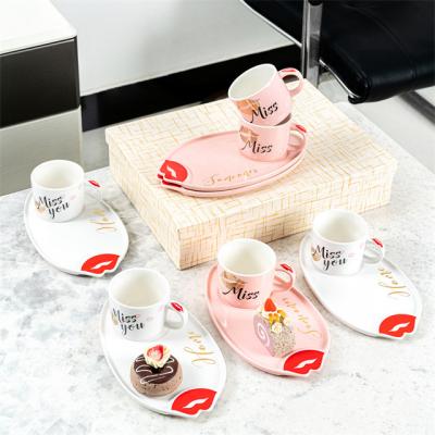 China Viable 6 Cup Saucer Simple Wholesale 6 Cup Saucer Lovers for sale