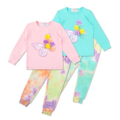 China Other Girls Clothes Newborn Outfits Unisex Infant Pants Sets Firm Cotton Girl Pajamas Print Long Sleeve Clothing Sets 6 Set Support for sale