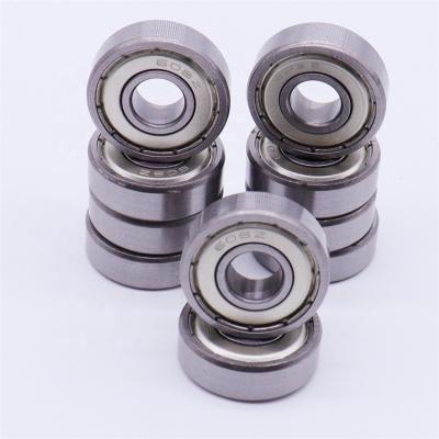 China Home Hotels Use Single Row Bearing Bearings IATF 16949 608z Bearing Rubber Wheels for sale