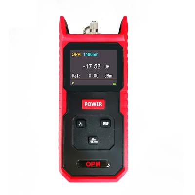 China Small 850 1300 1310 1550nm OLS SM MM G655 Light Source Tester Tool Equipment Handheld Stable Color LCD Screen for sale