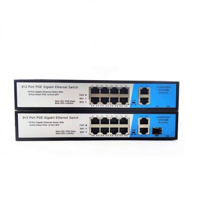 China POE Port Ethernet Poe Switch Network 250m With Built In Power Supply for sale