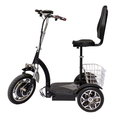 China Unisex Lithium Ion Mobility Scooter Folding Three Wheel Scooters for sale