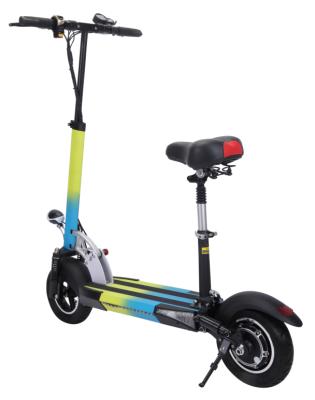 China Aluminum Alloy Electric Scooter Two Wheel 500W Unisex Powerful Fastest Electric Scooter Off Road Adult Wide Tire Scooter for sale