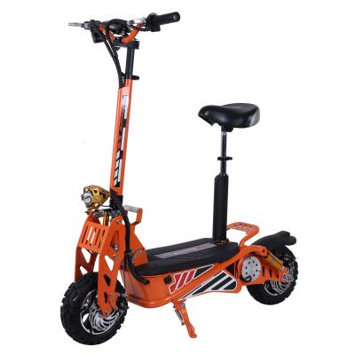 China Front And Rear Brake 48v Lithium Ion Battery Electric Scooter Adults 1600watt Brushless Scooter for sale