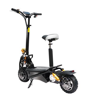 China New version front and rear brake viper 1600w scooter electric off road e scooter folding skateboard CE approved for sale