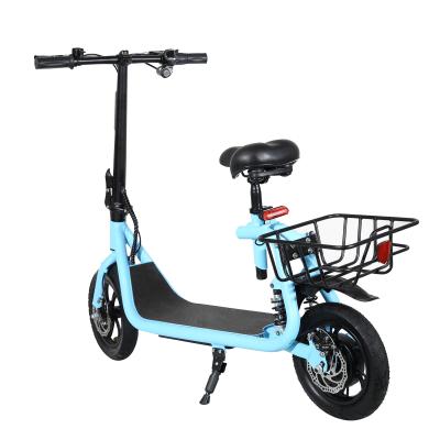 China Unisex Urban Scooter Foldable Ebike 500watt With Road Tire Two Wheels Electric Bicycle for sale