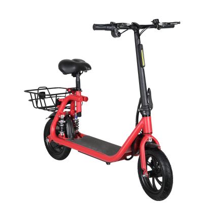 China Unisex Electric Scooter 500w Bike Scooter With Suspension Aluminum Alloy Lightweight Fold e Bike for sale