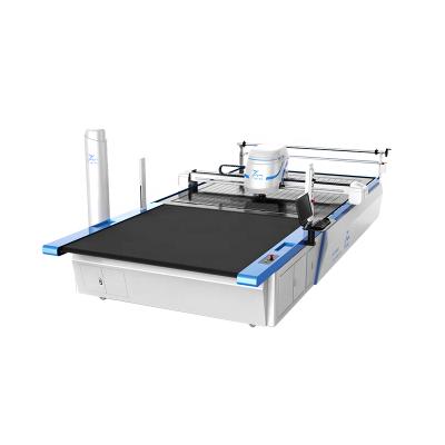 China Multi Layers Cutting Seat Lining Automatic Cotton Fabric Cutting Machine for sale