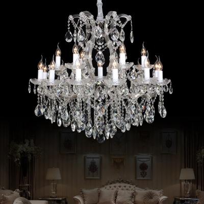 China China Supplier Luxury European Style Classic K9 Chandelier Living Room Dining Room Crystal Chandelier for sale