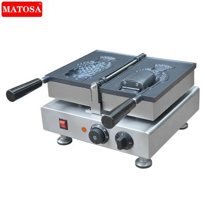 China Non-Stick Cooking Surface commercial small fish taiyaki waffle maker popular fish waffle electric outdoor make machine for sale