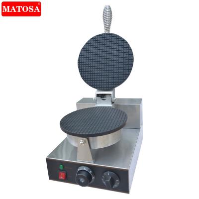 China Non-Stick Cooking Surface Snack Equipment Manufacturer Commercial Waffle Cone Bakerelectric machine Ice Cream Cone Maker for sale