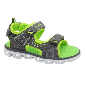 China 2022 Children Walking Shoes Lovely LED Light Breathable Easy Put On-Off Children Toddler Sandals for sale