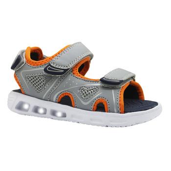 China 2022 good quality breathable kids manufacture girls kids light led sandal led light shoes for sale