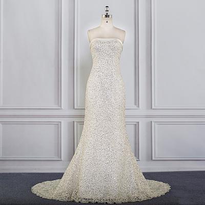 China New style wedding dress lace design dress TW16011 breathable bridal fashion dress for sale