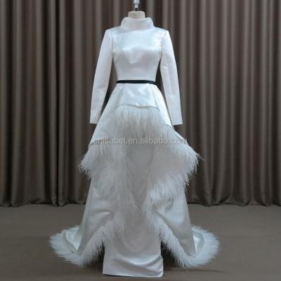 China Real Breathable Sequins Tulle Corset Sample sw16667 Back See Wedding Dress for sale