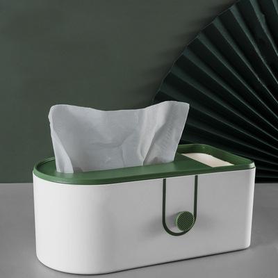 China Modern Multifunctional Household Tissue Box Storage Storage Tissue Desktop Box for sale