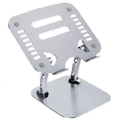 China Portable Adjustable Laptop Mount Metal Aluminum Alloy Metal Lift Stand Foldable Laptop Desk Stand For Notebook for sale