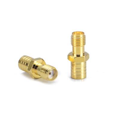 China Microwave sma female to female smb rf coaxial adapter for sale