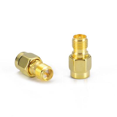 China RF SMA Adapter RP-SMA Jack (Male Pin) to SMA Male Plug Adapter for sale