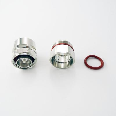 China RF 7/16 Din Male Plug Connector For 7/8 Foam Power Cable for sale