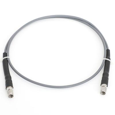 China Electronic 40GHz Ultra Low Phase Loss Stable Coaxial Cable Assembly For Military for sale