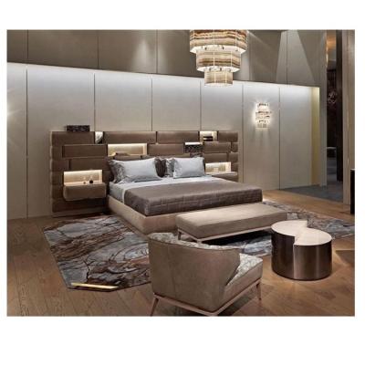 China Luxurious (Height) Adjustable Contemporary Bedroom Furniture Set Italian Royal Furniture for sale