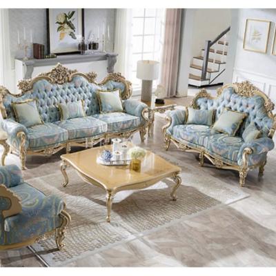 China (Height)Adjustable Living Room Sofa Sets Luxury French Furniture Sofa Set for sale