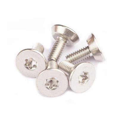 China Pan OEM Screw Customized M2 M3 M4 M5 M6 Stainless Steel Pan Flat Truss Designed Head Brass Tapping Screw for sale