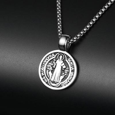 China Exorcism Sale Jewelry RTS Holy Card Pendant Holy Italian Catholic Religious Christian Pendant Ornaments Hot FASHIONABLE for sale