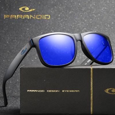 China PARANOID Hot Sale Sports Sunglasses Fashion Sports Outdoor Sunglasses Men Wholesale Women Riding Motorcycle Sun Glasses P4165 for sale