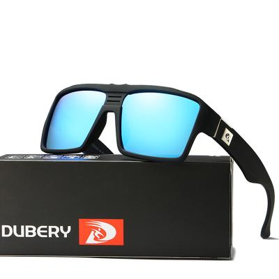 China DUBERY D729 Sports Sunglasses Polarized Sun Glasses For Men Retro Sun Glass Brand Design Luxury Mirror Shading Oculos for sale