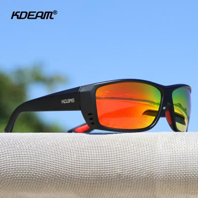 China Sports Sunglasses KDEAM Sun Sport Polarized Lenses For Men And Women Beach Sunglasses TR90 Colorful Cycle Motorcycle Sunglass KD6069 for sale