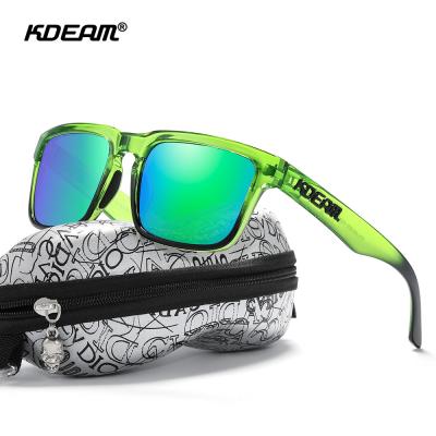 China KD332 High-end Ultra-light Driving Sunglasses Outdoor Sports Sunglasses KDEAM 3D Logo Classic Polarized Sun Glasses Sports for sale