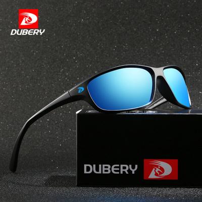 China DUBERY Sports Sunglasses 2021 Sports Sunglasses Polarized Cycling Sun Glasses For Men Rising UV400 Protection D135 for sale