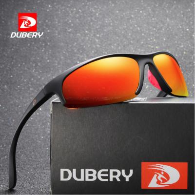 China Sports Sunglasses DUBERY Sports Cycling Cycling Polarized Sun Glasses Men Fashion Sunglasses D185 Wholesale for sale