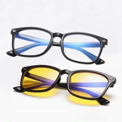 China hot business Anti-blue light 2021 Anti-blue light optical sights shape oval design night vision driving glass sight for sale