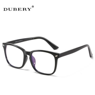 China Dubery 2021 New Eye Shield Glass Blue Light Blocking Computer Reading Men Women Optical Frames D3001 Protective Eyewear for sale