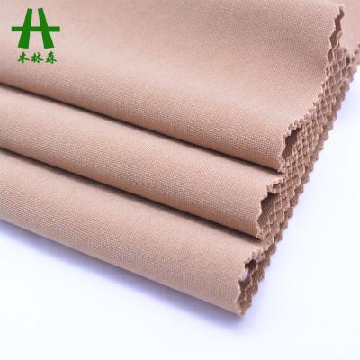 China Stretch Mulinsen Textile Knitted Polyester 4 Way Single Dyed Stretch King Roma for sale