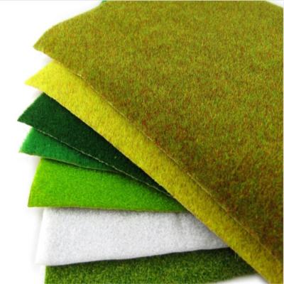 China 1mx2.5m Scale Model Modern Artificial Grass Mat All Scale Z, N, TTT, HO, OO, O, G For Building Kits Toy Diorama Train Layout for sale