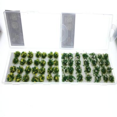 China 1:35 Handmade 1:48 1:72 Scale Model Green Artificial Lawns Turf Mats For Architectural Model for sale