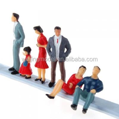 China 200pcs Ho Scale Model Figure 1:75 Scale Model Classical Architectural People Figure for sale