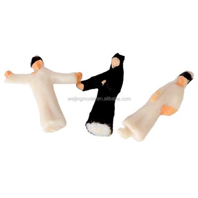 China 1/150 3d figure Arab model made of durable plastic in building model for sale