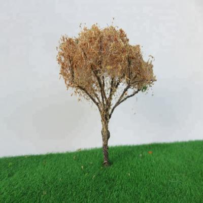 China 6cm classic miniature wire scale model dry tree for decoration for sale