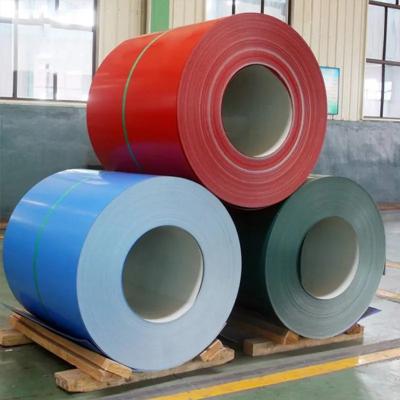 China Making Pipes Factory Supply Cold Rolled Coil Prepainted Galvanized Corrugated Steel Color Coated Iron Roofing Sheet Ppgi Ppgl for sale