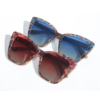 China Summer 2021 Wholesale Fashion Sunglasses Women Sifier Glass Acetate Sunglasses for sale