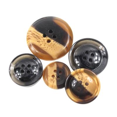 China Dry Cleaning Custom Design Resin Factory Wholesale Fancy Shirt Button for sale