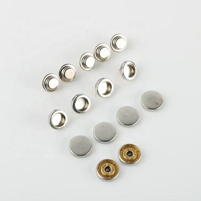 China Custom Flat Dry Cleaning Fastener Double-Pressure Metal Snap Button For Clothes for sale